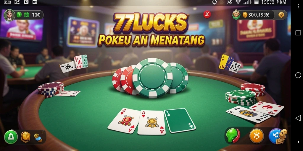 Tampilan gameplay menarik dari 77LUCKS yang penuh aksi.