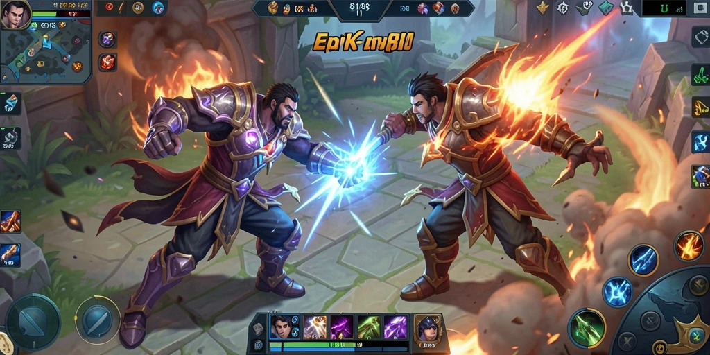 Gameplay seru dalam 8180 yang memukau.