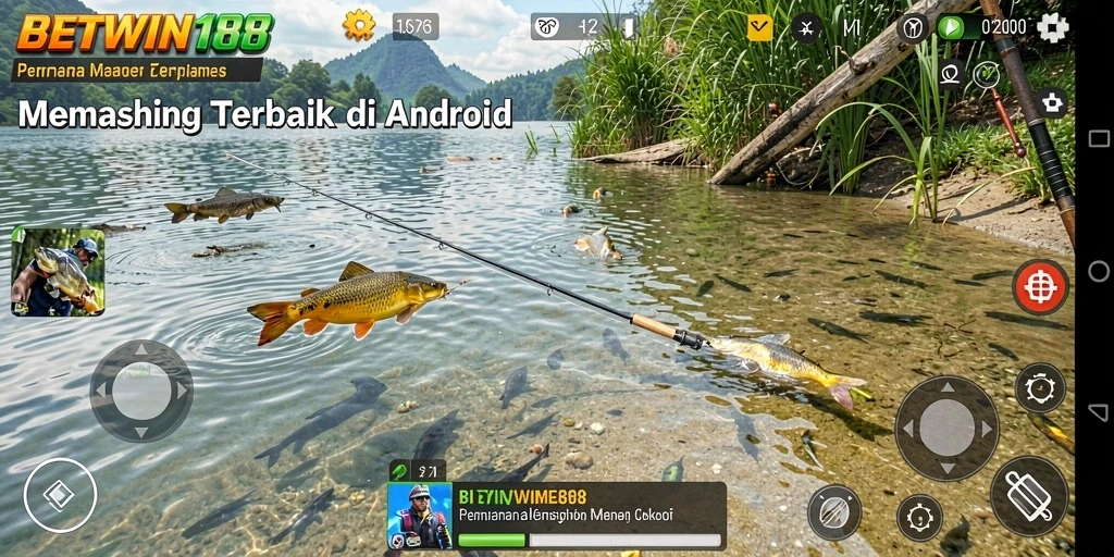 Tangkapan ikan besar dengan grafis memukau dalam BETWIN188.