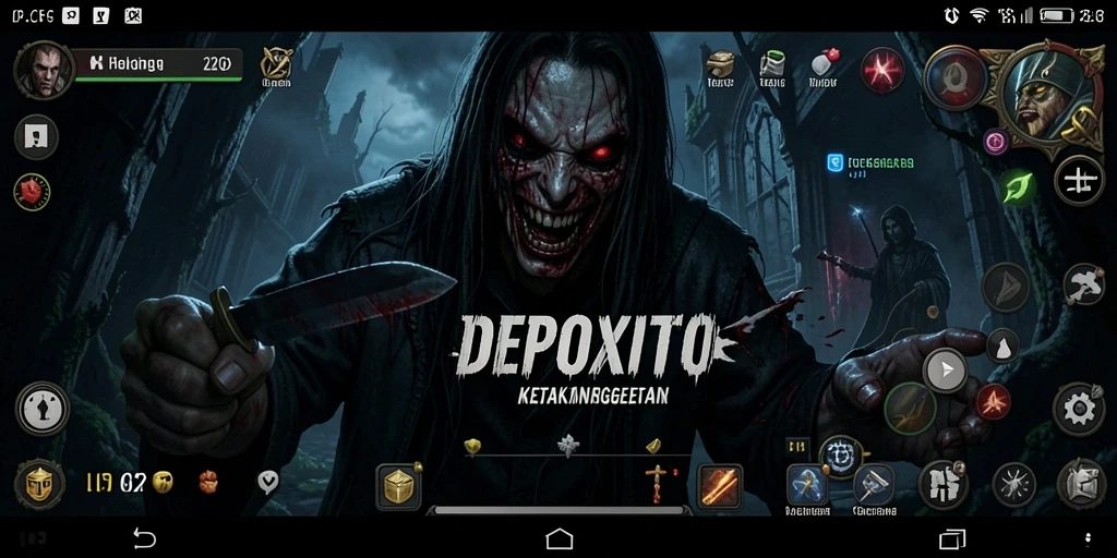 Gameplay DEPOXITO yang menegangkan dan misterius.
