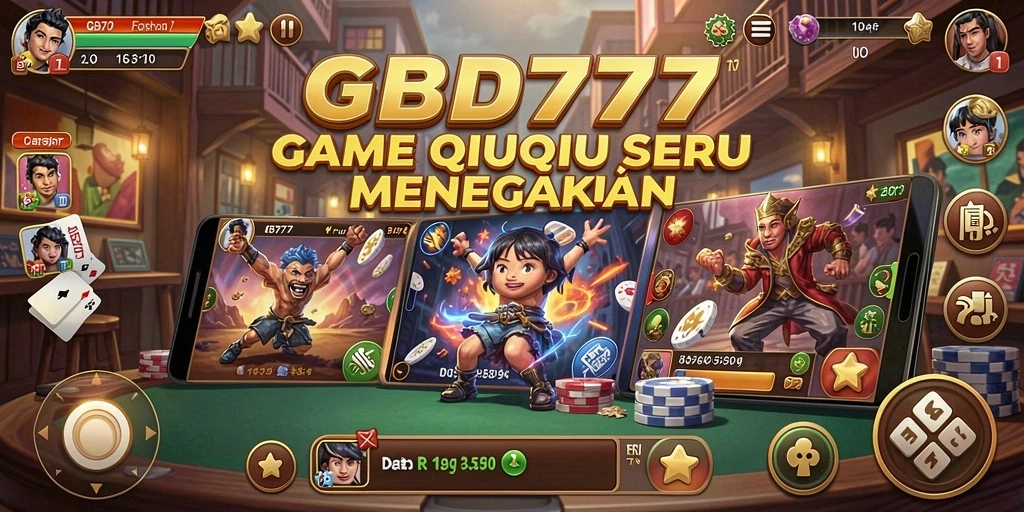 Screenshot gameplay QiuQiu yang seru dan menegangkan.