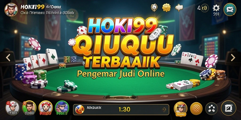 Tampilan gameplay QiuQiu yang mengasyikkan di HOKI99.