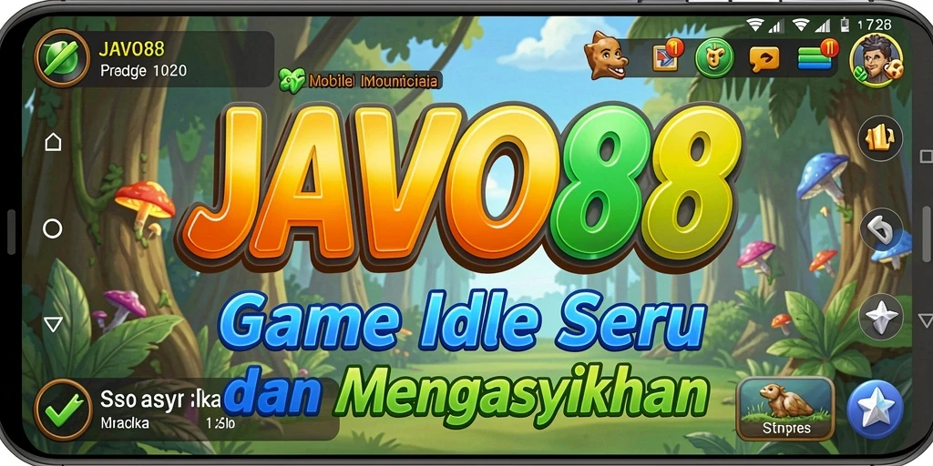 Tampilan gameplay JAVO88 yang menarik dengan karakter dan item yang beragam.