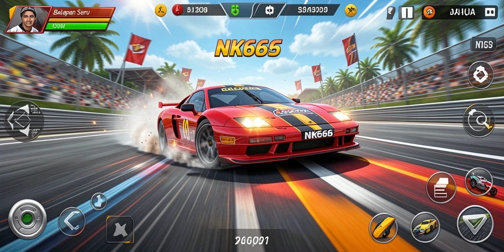 Gameplay NK666 yang intens dan grafis menakjubkan.