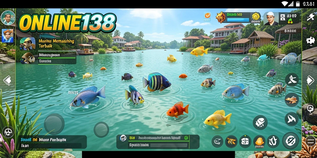 Tangkapan ikan besar dalam gameplay ONLINE138 yang seru.