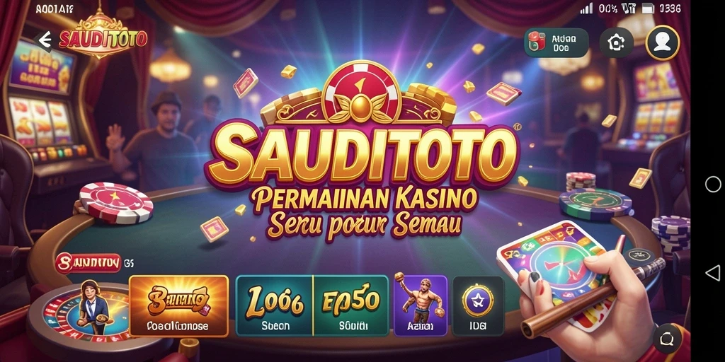 Tampilan screenshot utama dari gameplay SAUDITOTO yang mengasyikkan.