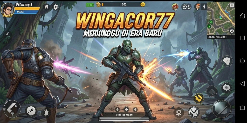 Tampilan gameplay <strong>WINGACOR77</strong> yang mendebarkan dan menakjubkan.